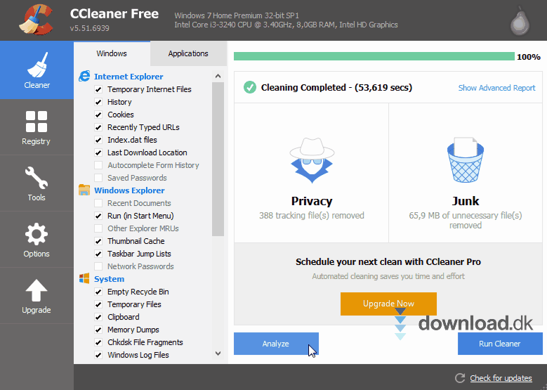 pirisoft ccleaner download free