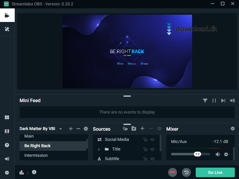 update streamlabs obs