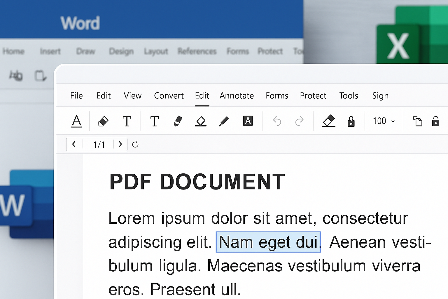 Få full kontroll over PDF-filer. Rediger, konverter og hent ut data med Able2Extract – et PDF-verktøy i toppklasse. Prøv gratis.