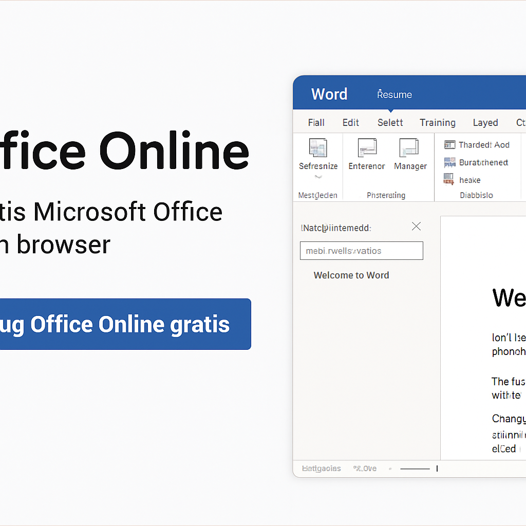 Gratis Office-pakke i browseren – Microsoft Office Online med Word, Excel og PowerPoint på dansk.